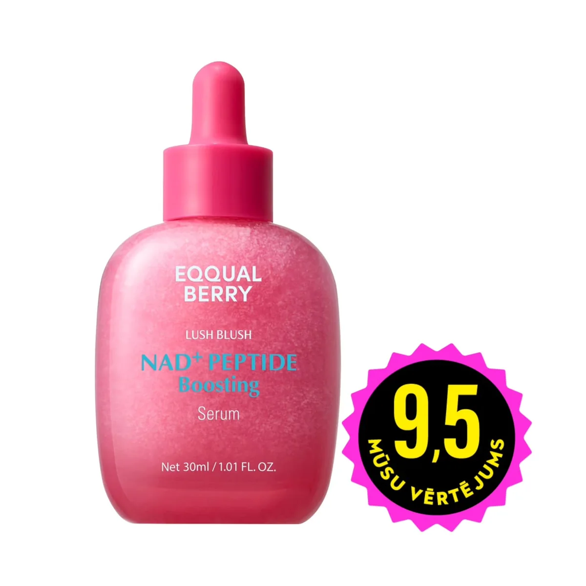 EQQUALBERRY Nad+ Peptide Boosting Serum nostiprinošs serums ar peptīdiem