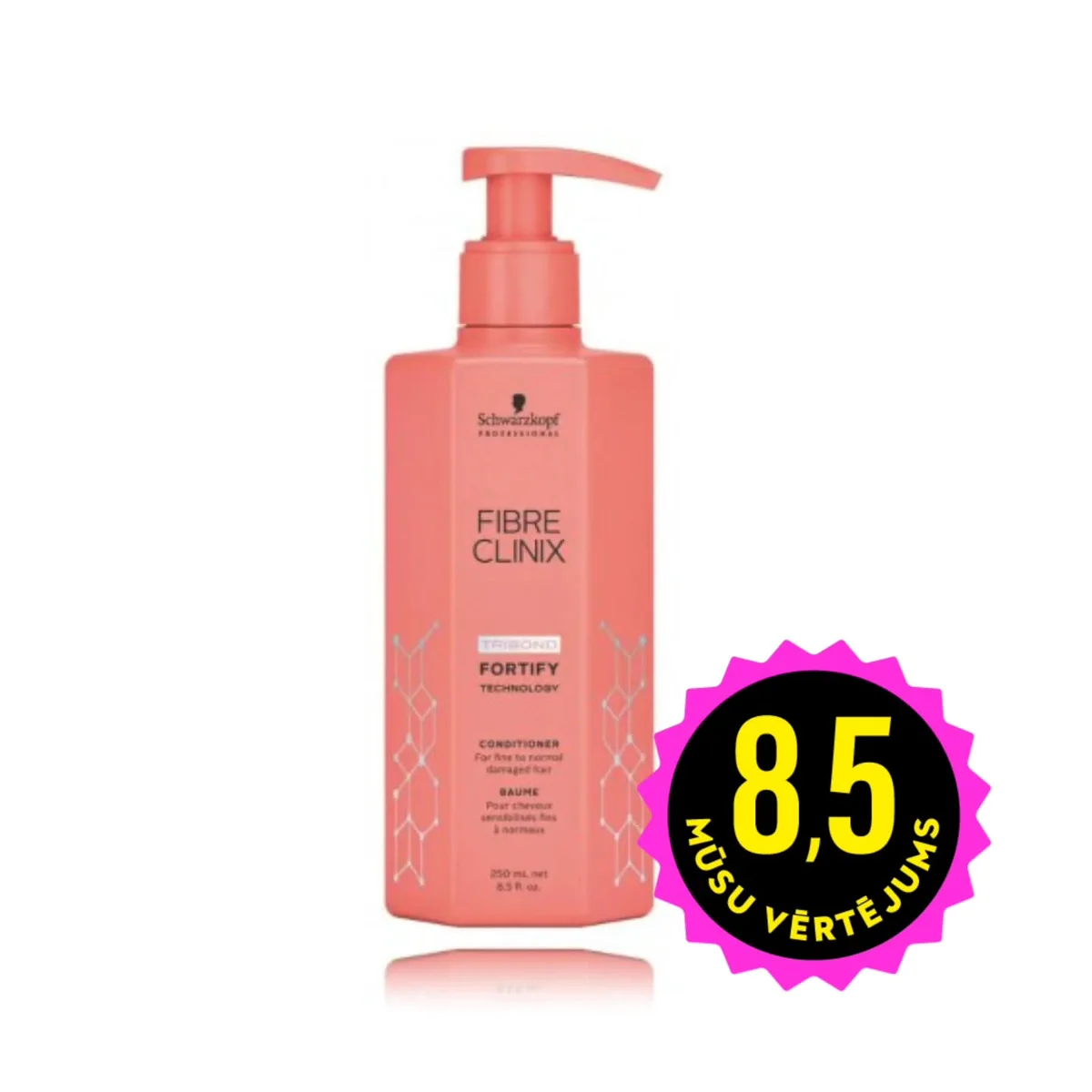 Schwarzkopf Professional Fibre Clinix Fortify Conditioner kondicionieris bojātiem matiem