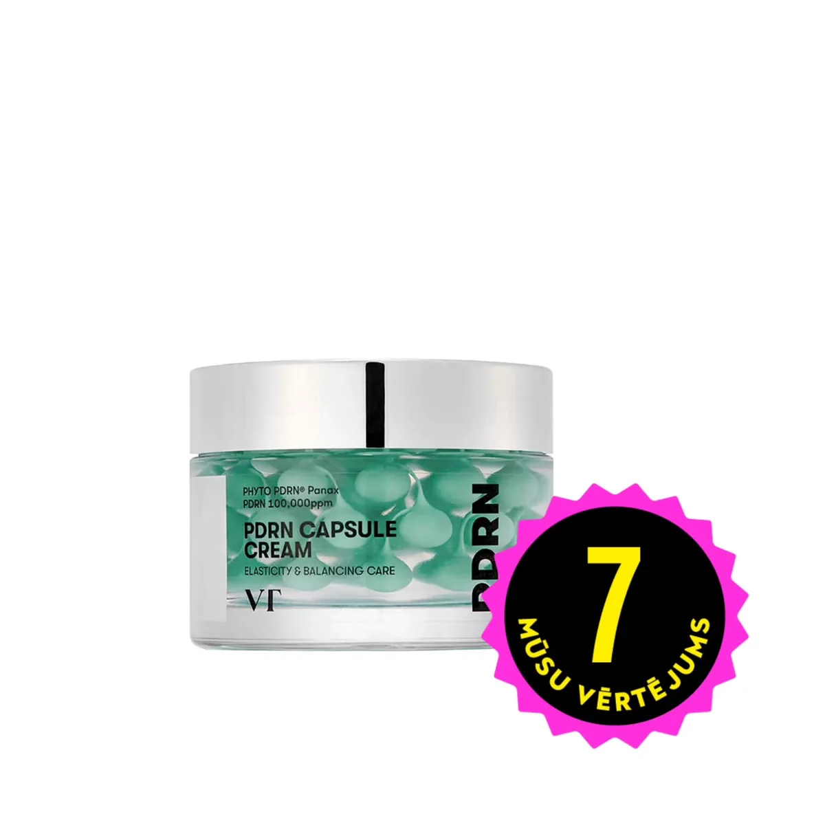 VT Cosmetics PDRN Capsule Cream 100 mitrinošs krēms ar kapsulām