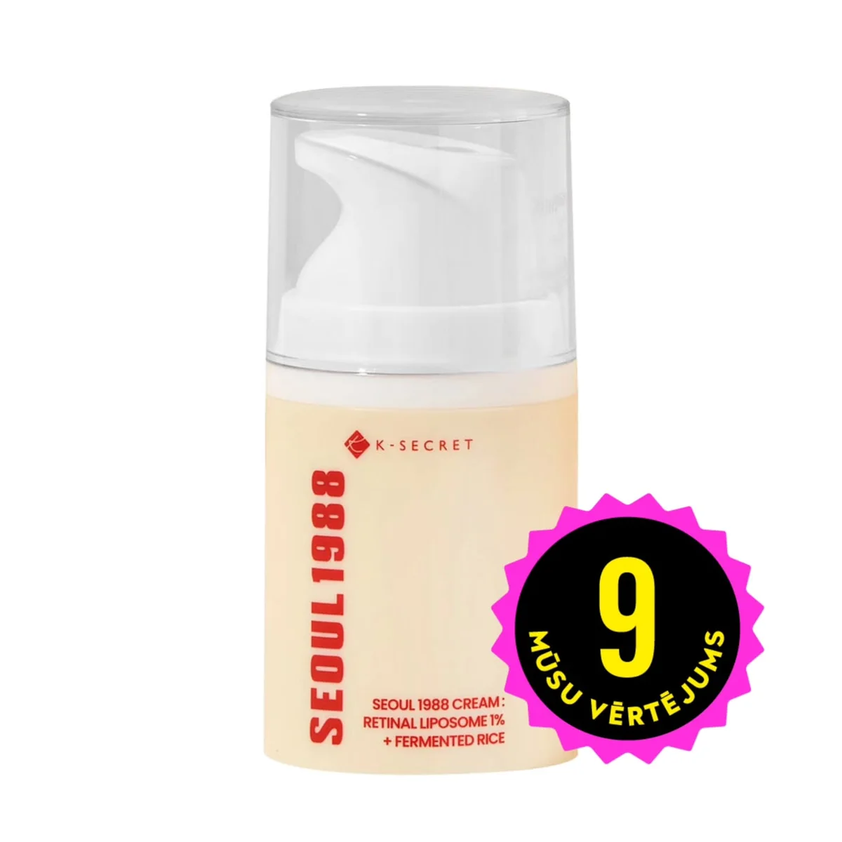 SECRET Seoul 1988 Cream : Retinal Liposome 1% + Fermented Rice