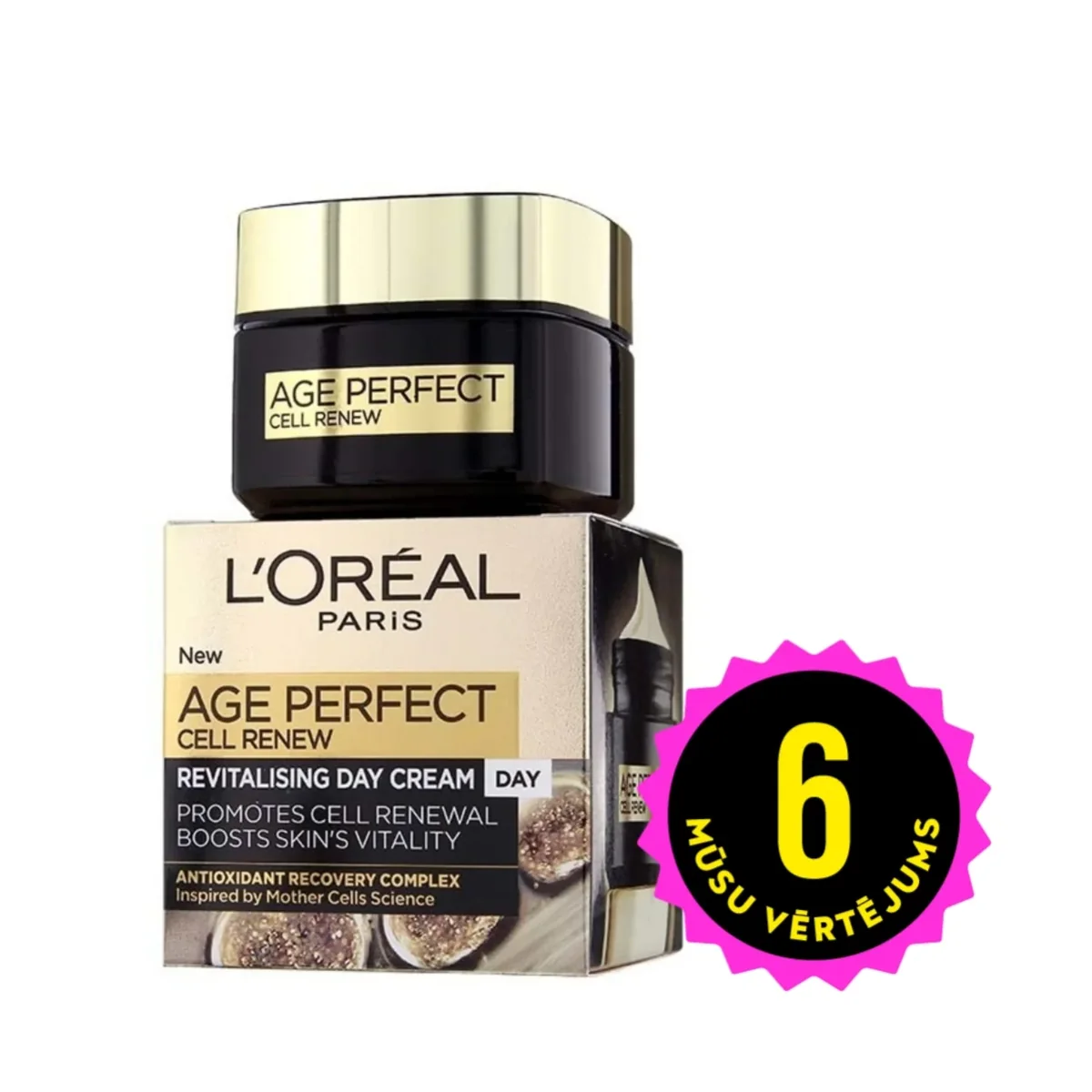 L'OREAL Paris Age Perfect Cell Renew pretnovecošanās dienas krēms