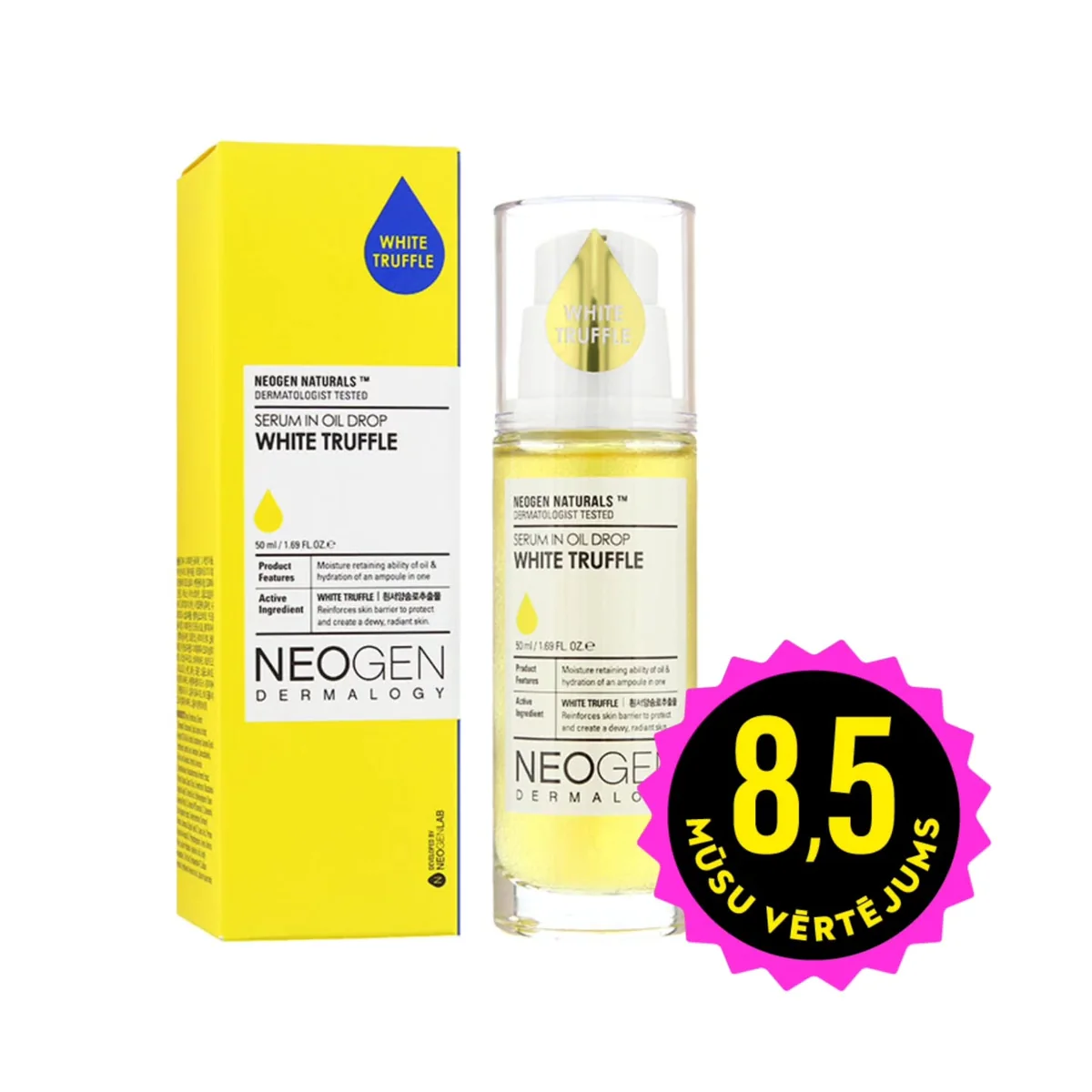 NEOGEN Dermalogy White Truffle Serum In Oil Drop, serums ādai