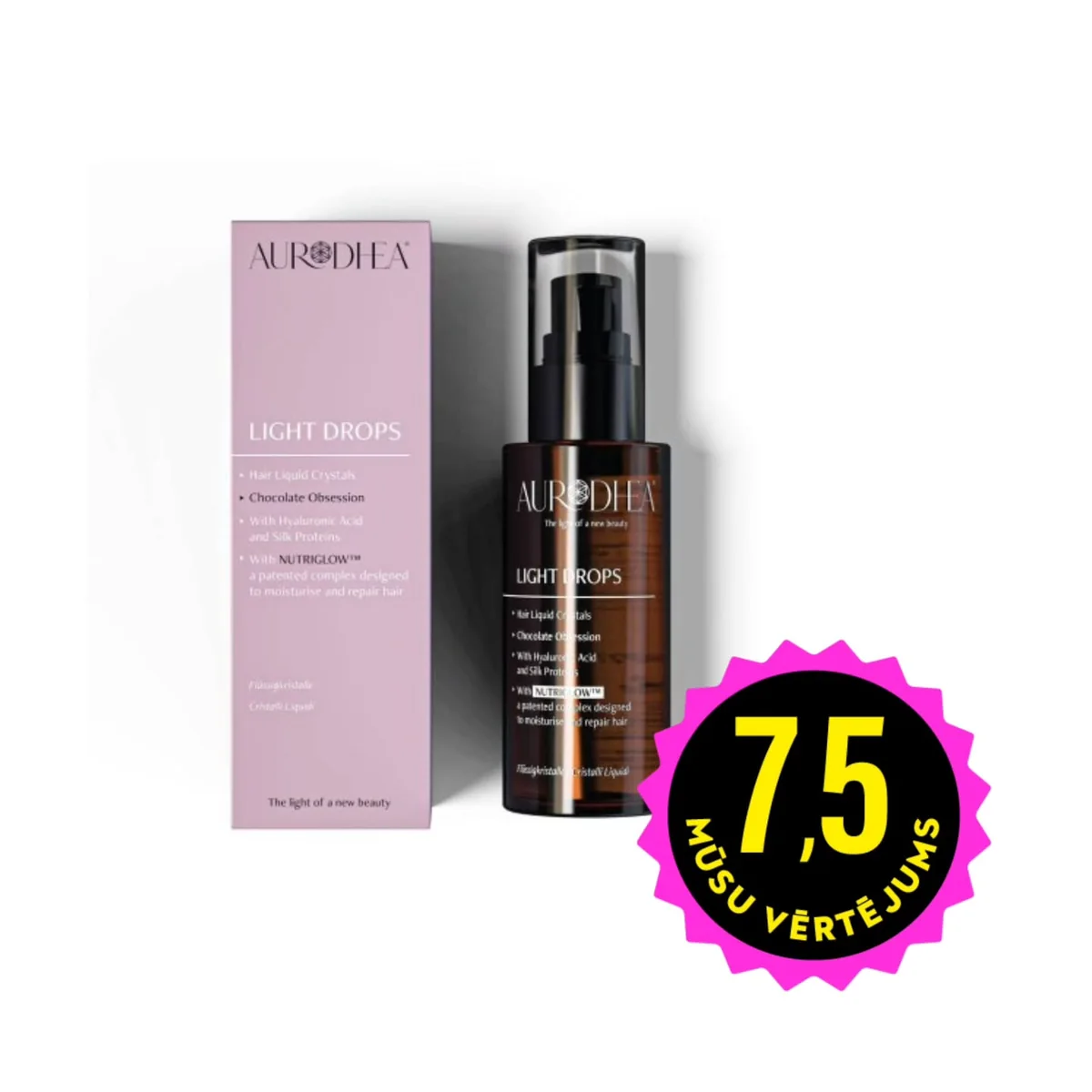Aurodhea LIGHT DROPS Hair Liquid Crystals - 'Chocolate Obsession serums matiem