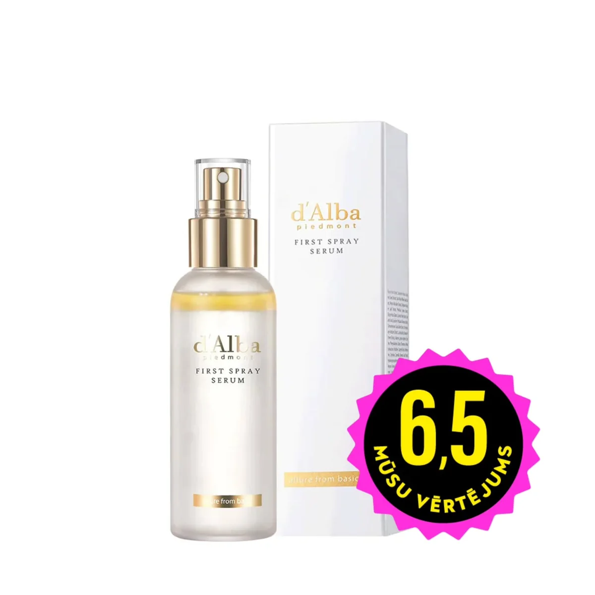 d’Alba White Truffle First Spray Serum barojošs sprejs-serums