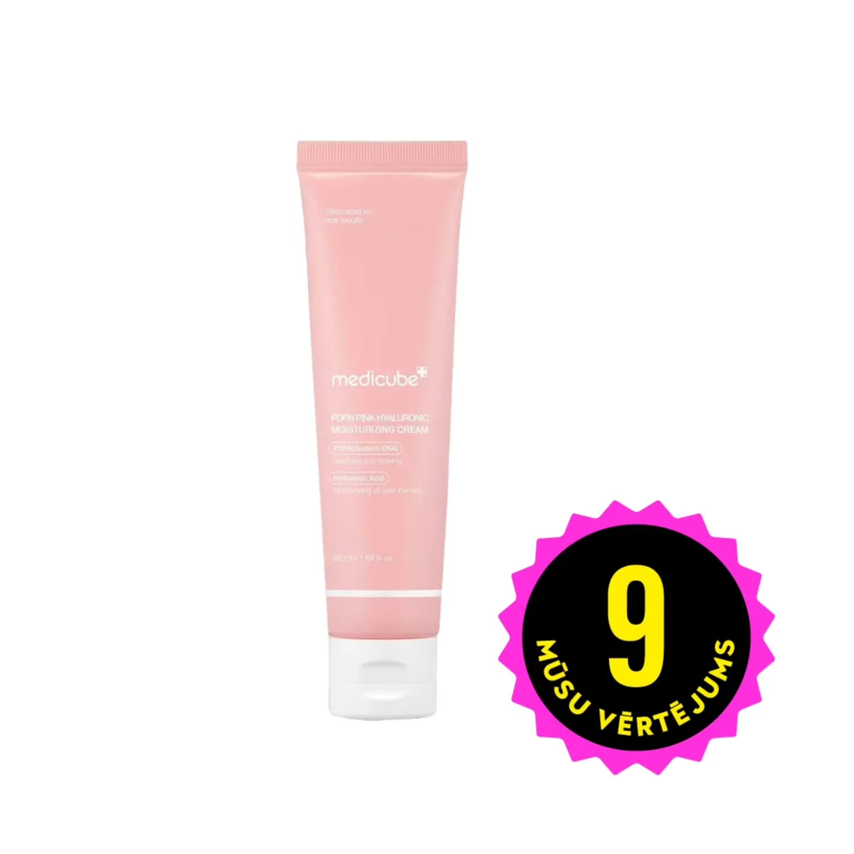 Medicube PDRN Pink Hyaluronic Moisturizing Cream mitrinošs sejas krēms ar PDRN