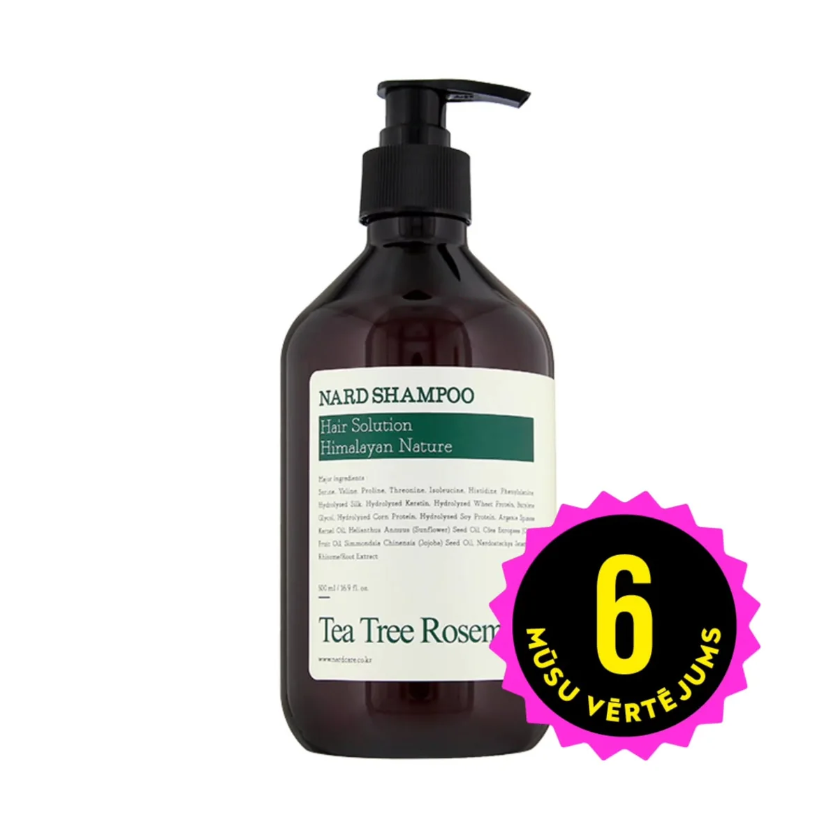 NARD Šampūns matiem Tea Tree Rosemary