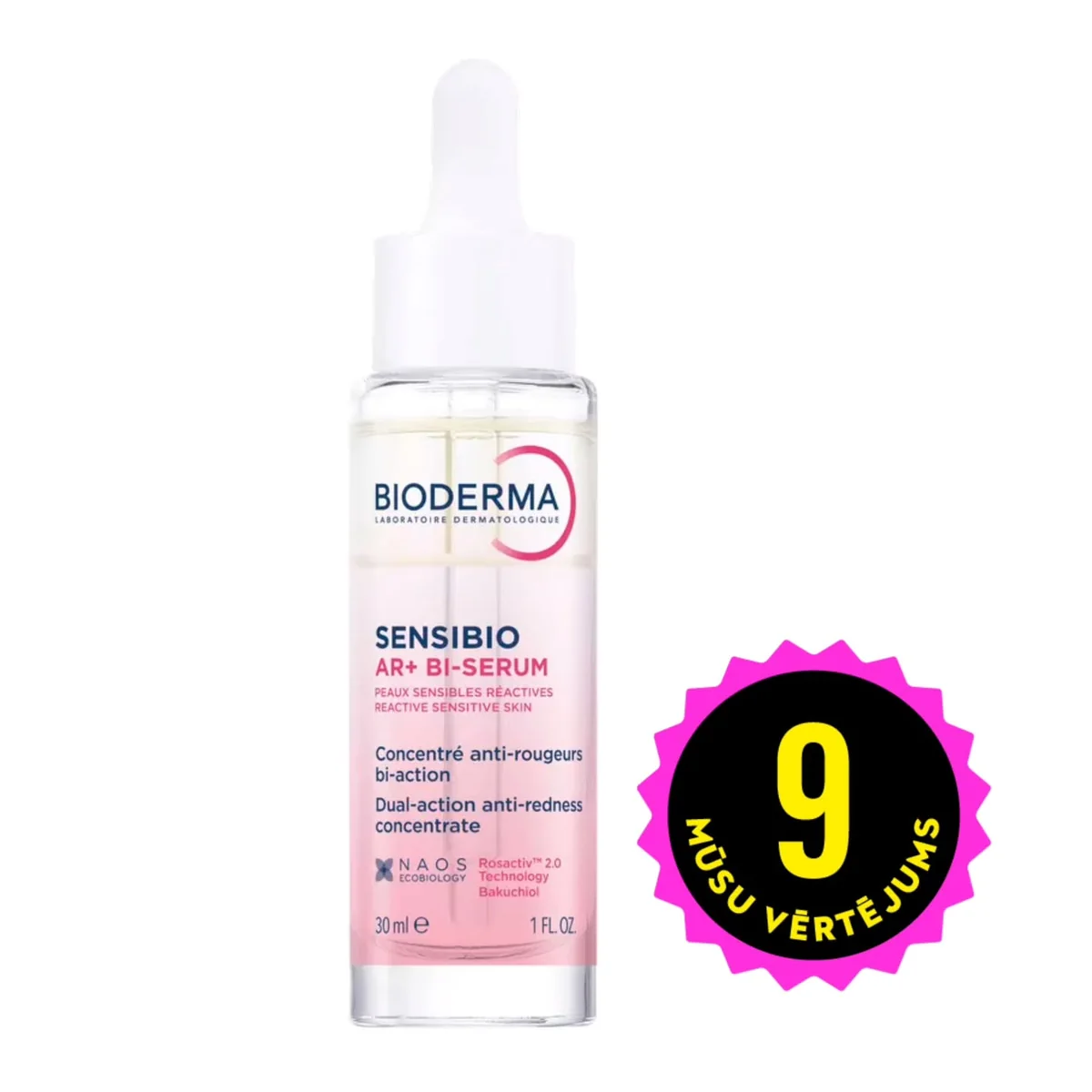 BIODERMA Sensibio AR+ Bi koncentrāts serums
