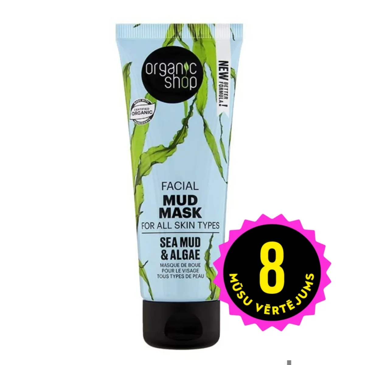 ORGANIC SHOP Sea Mud&Algae sejas maska