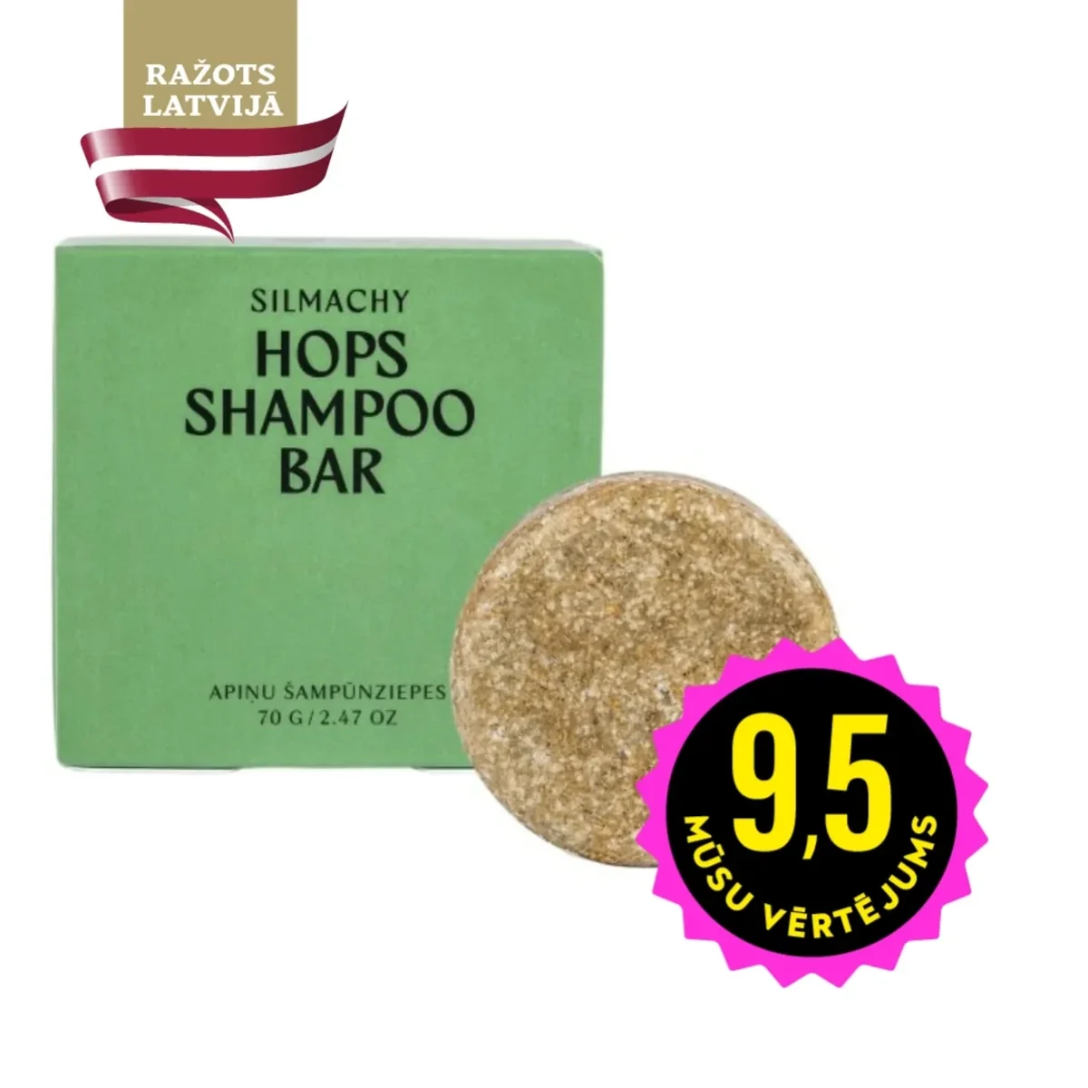 SILMACHY apiņu šampūnziepes