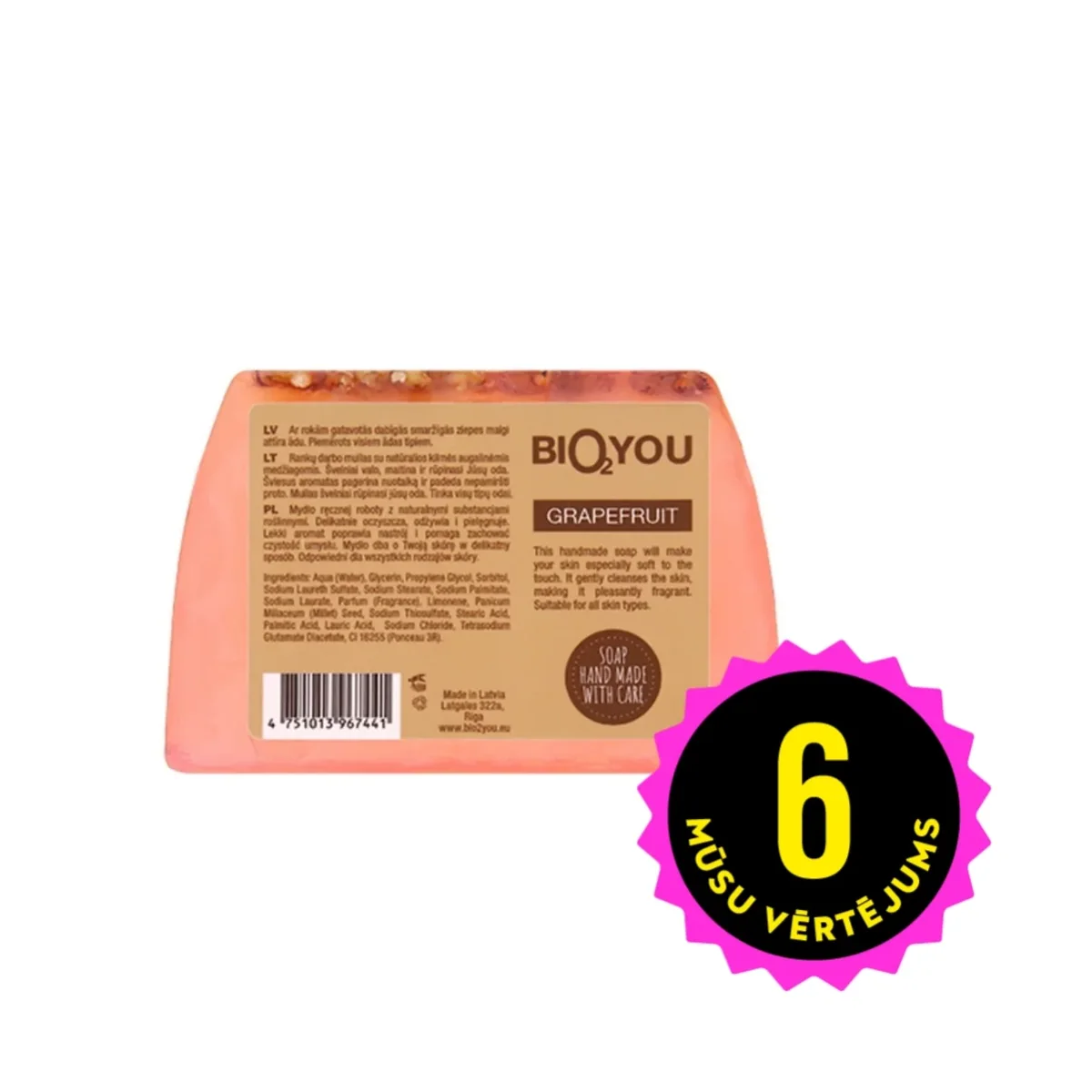 BIO2YOU Ziepes Grapefruit