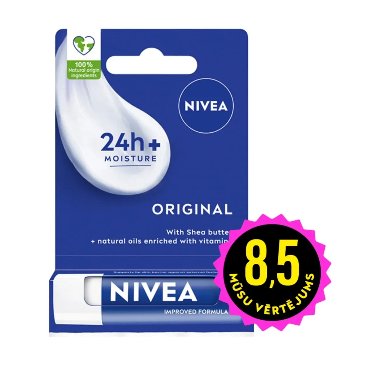 NIVEA Original Care lūpu kopšanas līdzeklis