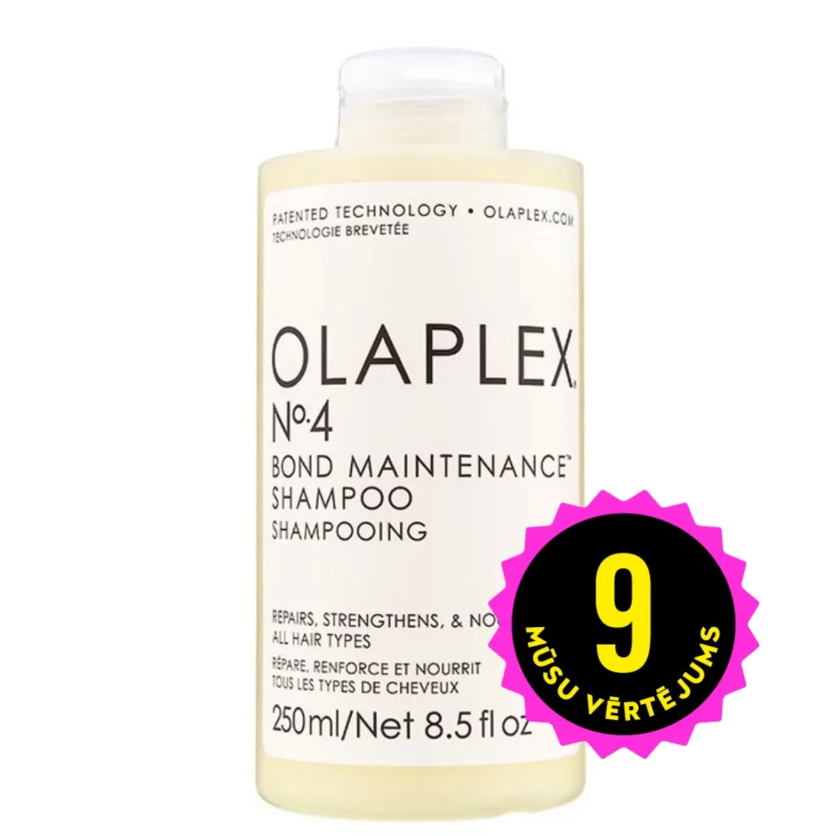 OLAPLEX No.4 Bond Maintenance atjaunojošs šampūns matiem