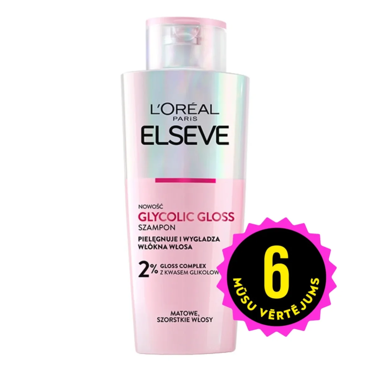 ELSEVE Glycolic Gloss šampūns