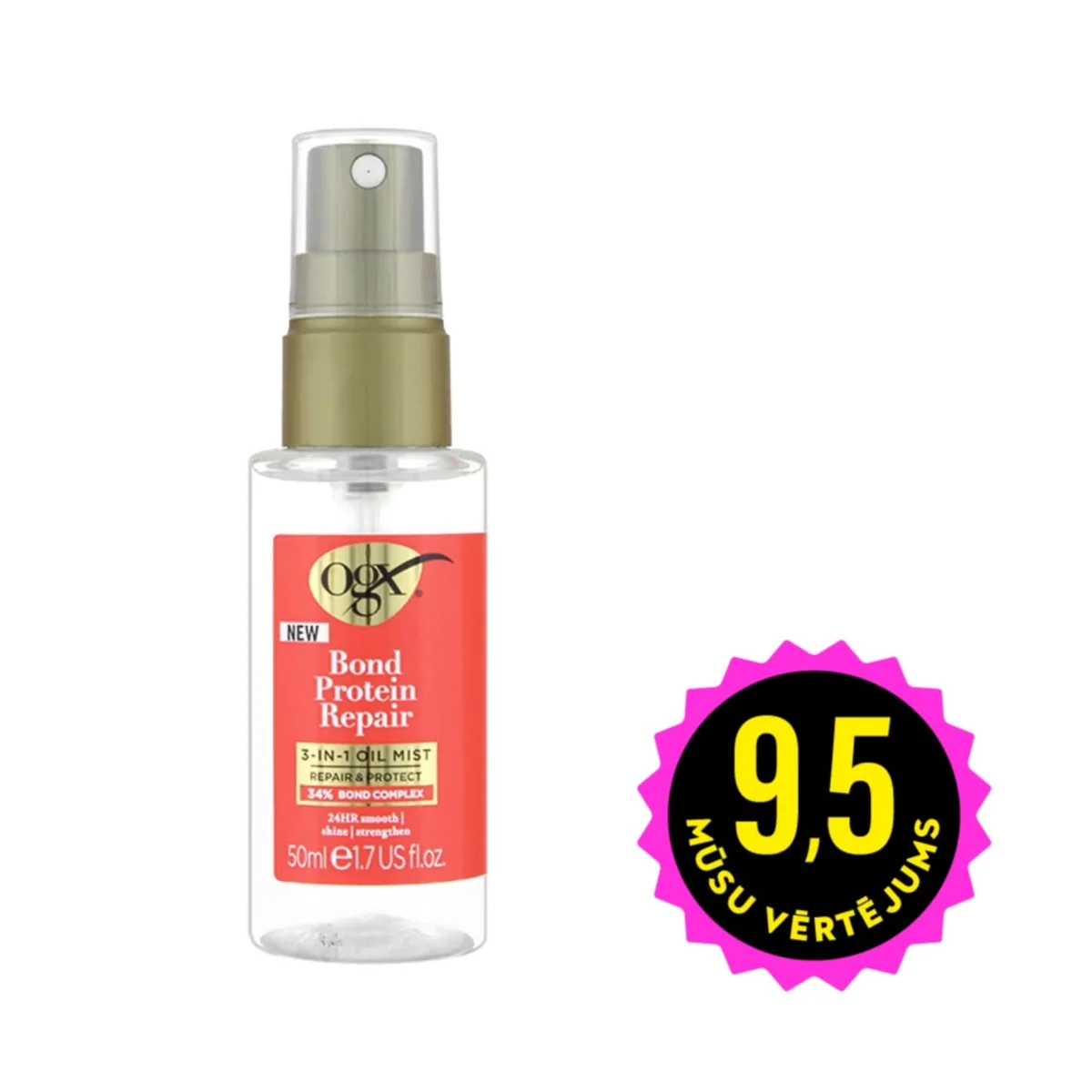 OGX Bond Protein Repair 3in1 matu eļļa - sprejs