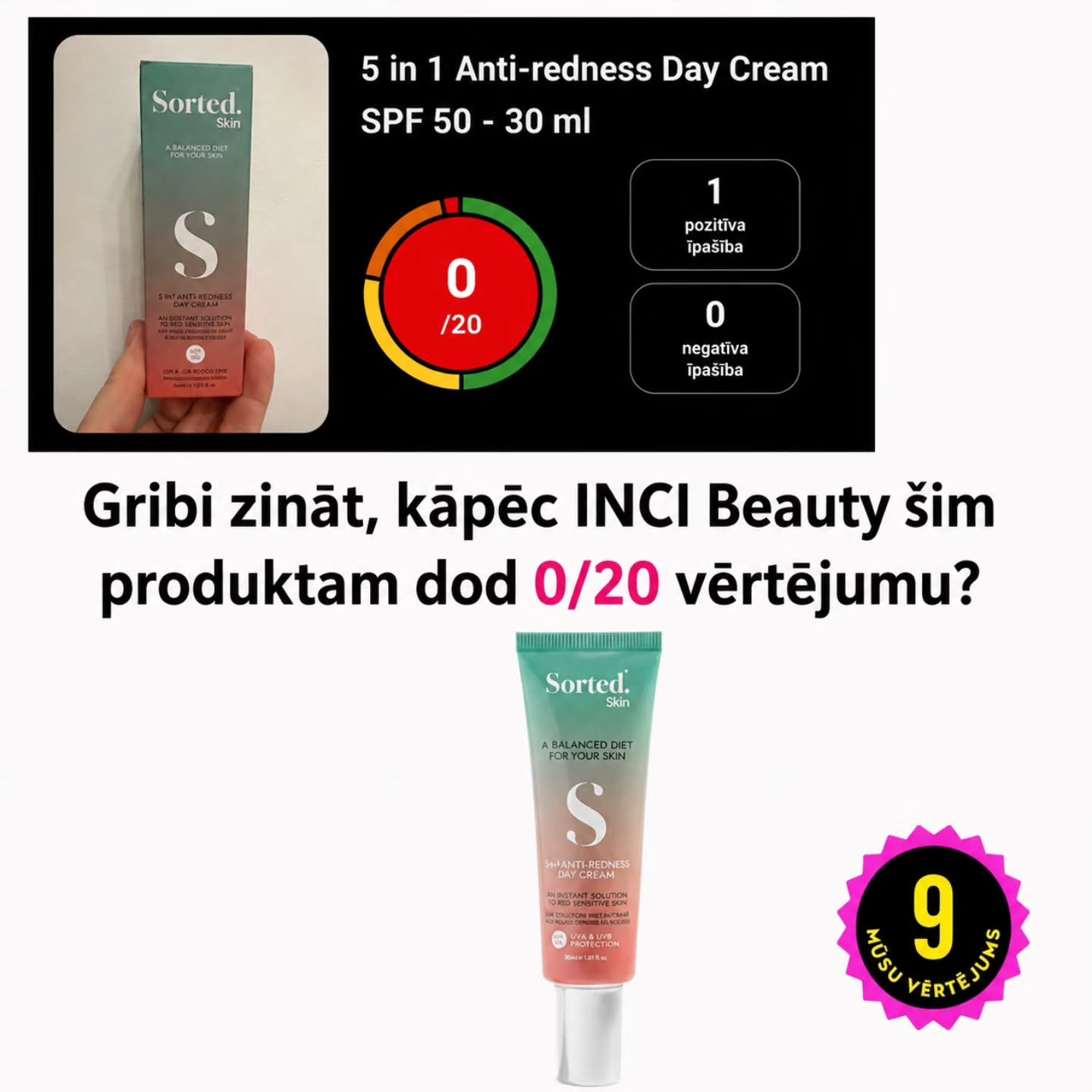 INCI Beauty savā vērtēšanas sistēmā lielu uzmanību pievērš sastāvdaļu potenciālajam riskam cilvēkam un videi.
