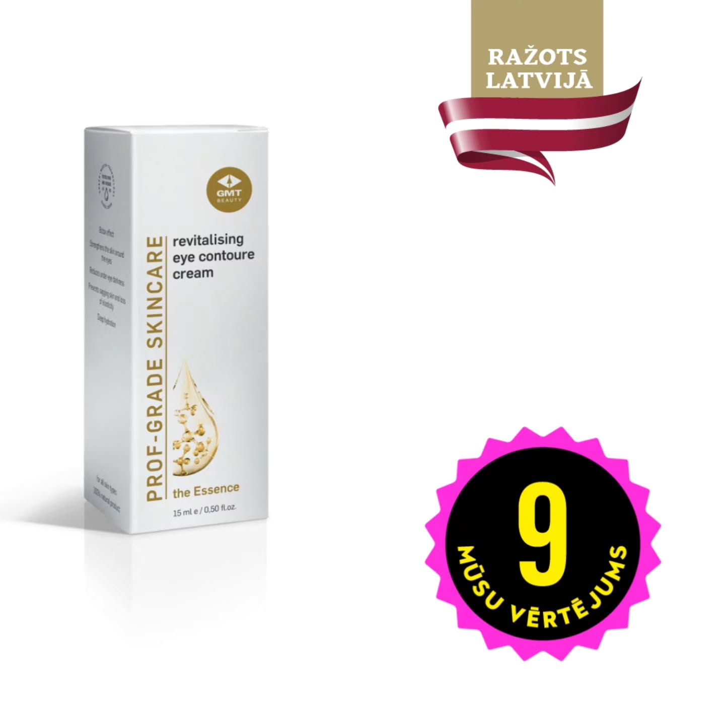 GMT Beauty Revitalising Eye Contour cream.Acu krēms
