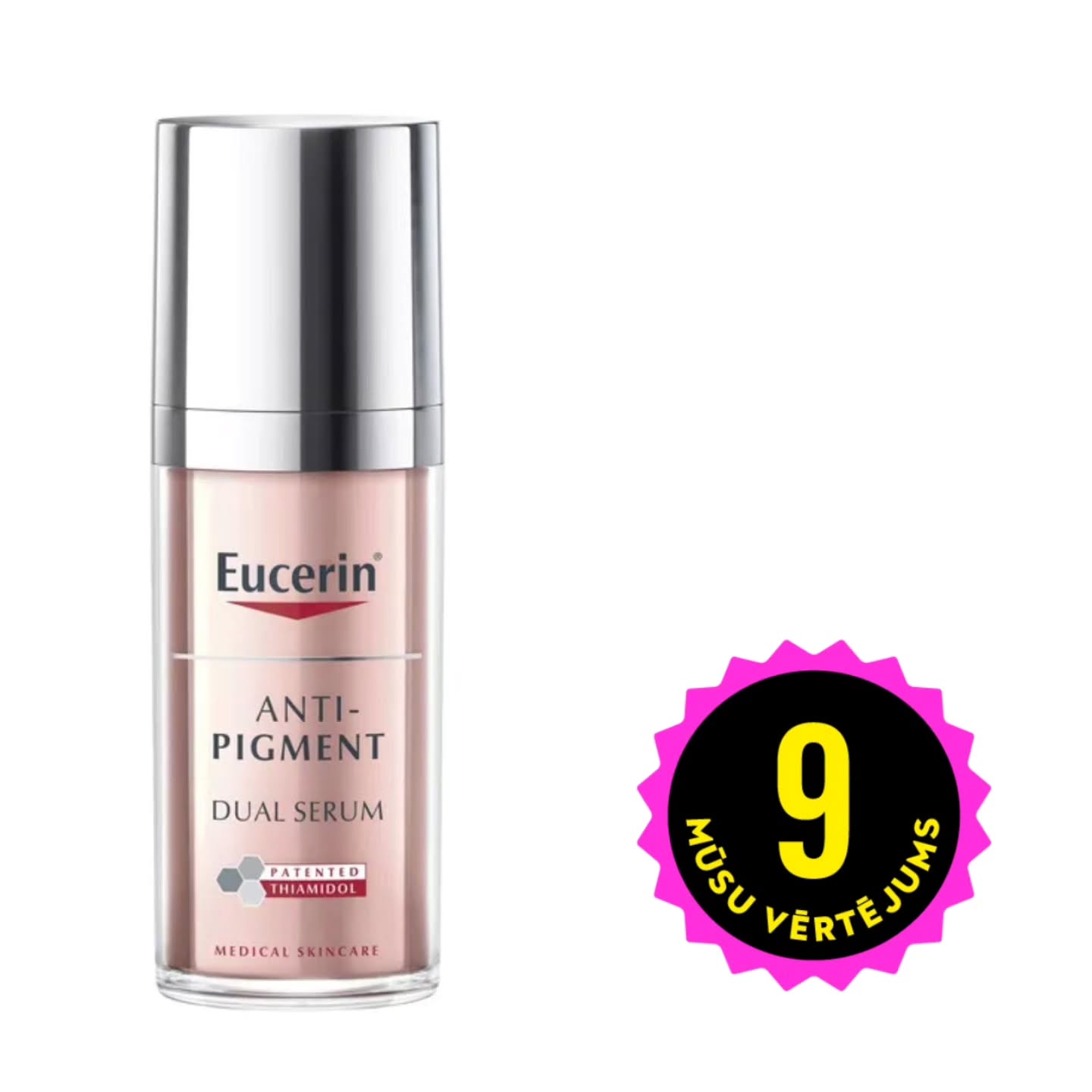 EUCERIN Anti-Pigment Dual Serums pret pigmentāciju.