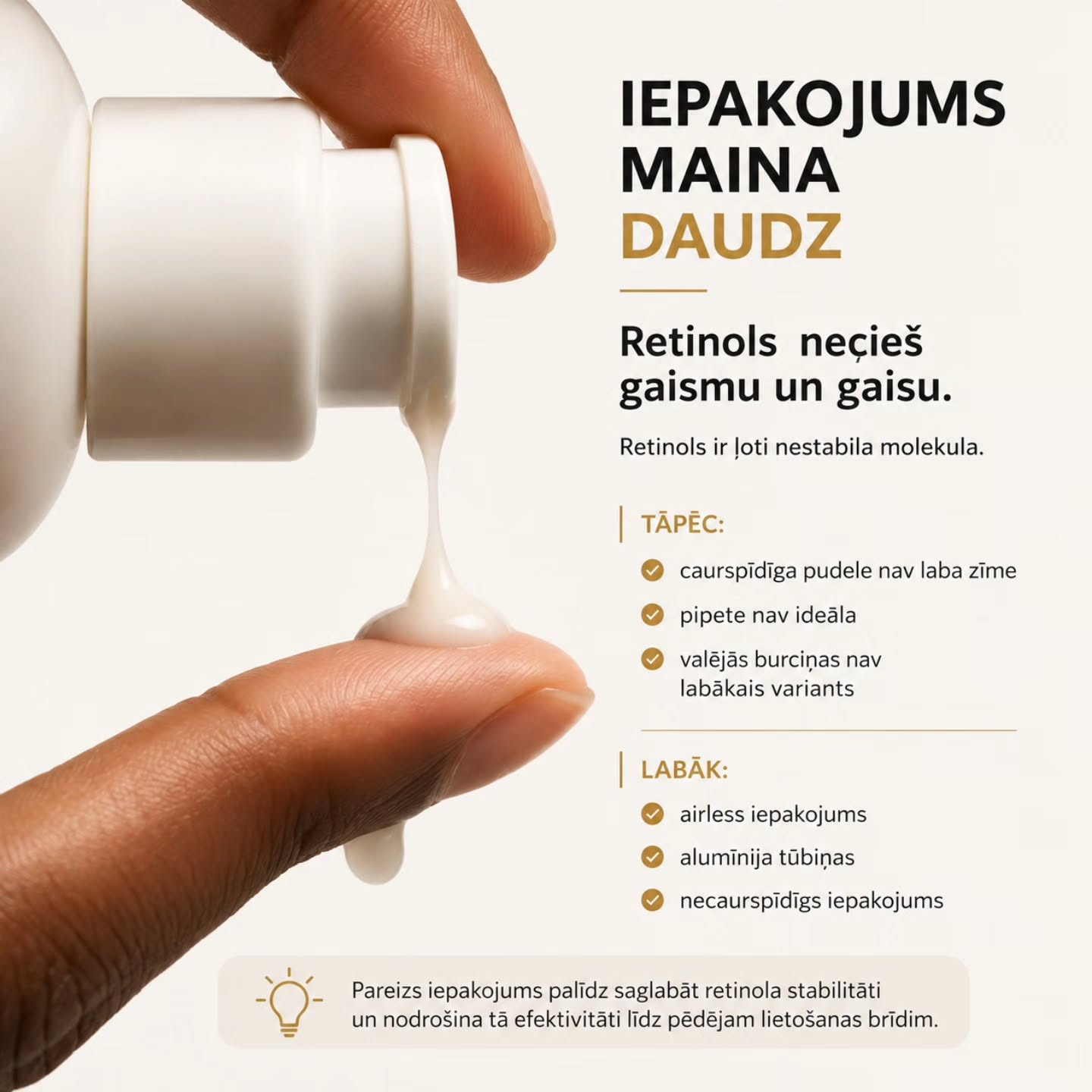 Man retinoīdu sākums bija sarežģīts...pat ļoti. Vēl joprojām ar tiem mācos būt lēna un uzmanīga.Un, starpcitu, es sendvičoju un ...tas labi strādā.