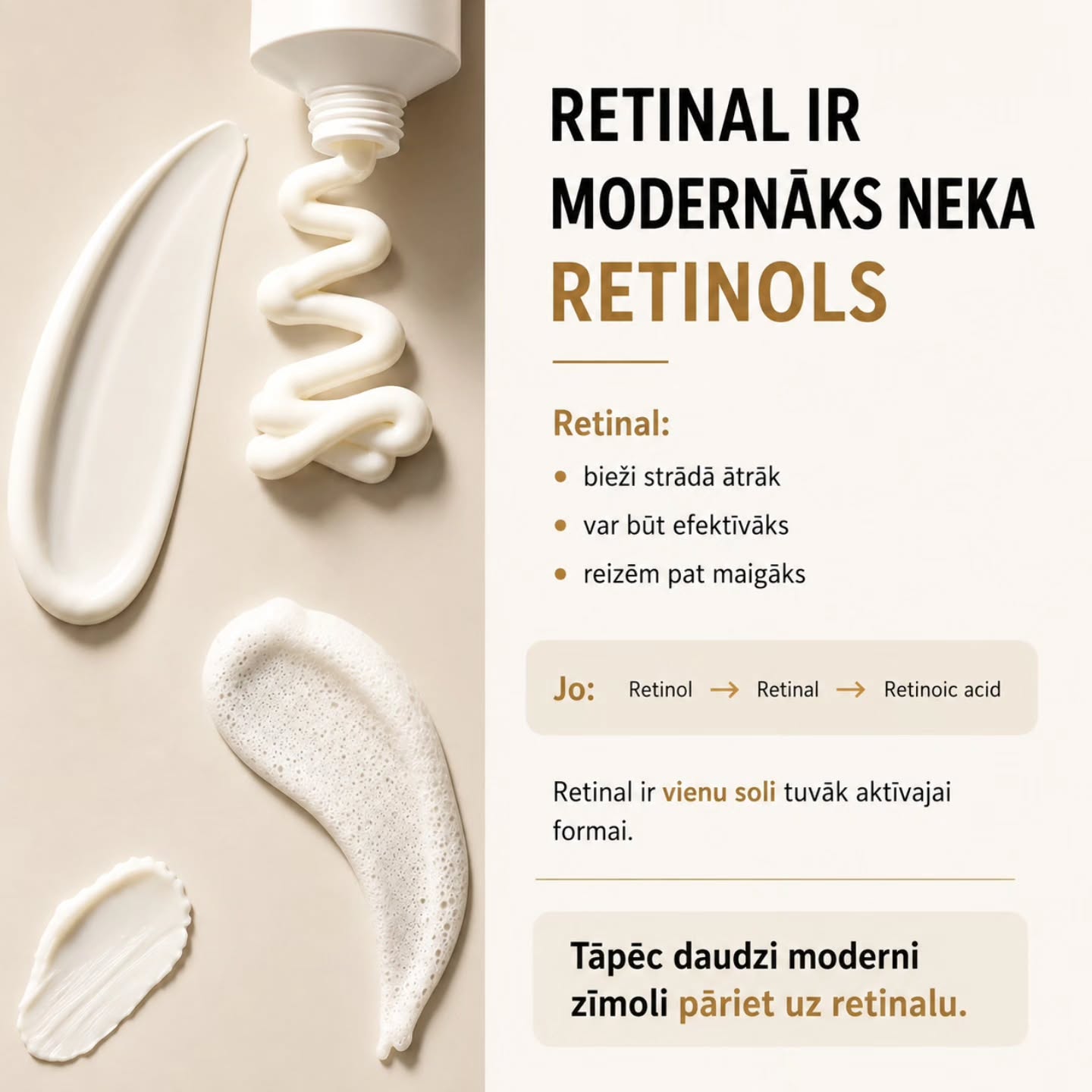 Man retinoīdu sākums bija sarežģīts...pat ļoti. Vēl joprojām ar tiem mācos būt lēna un uzmanīga.Un, starpcitu, es sendvičoju un ...tas labi strādā.