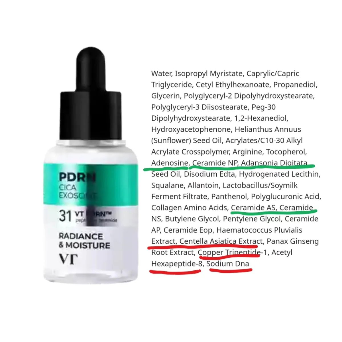 Vai šo var saukt par kvalitatīvu PDRN serumu?