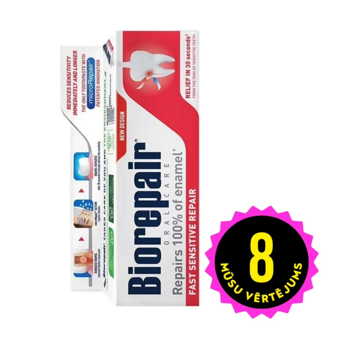 BIOREPAIR Fast Sensitive Repair zobu pasta
