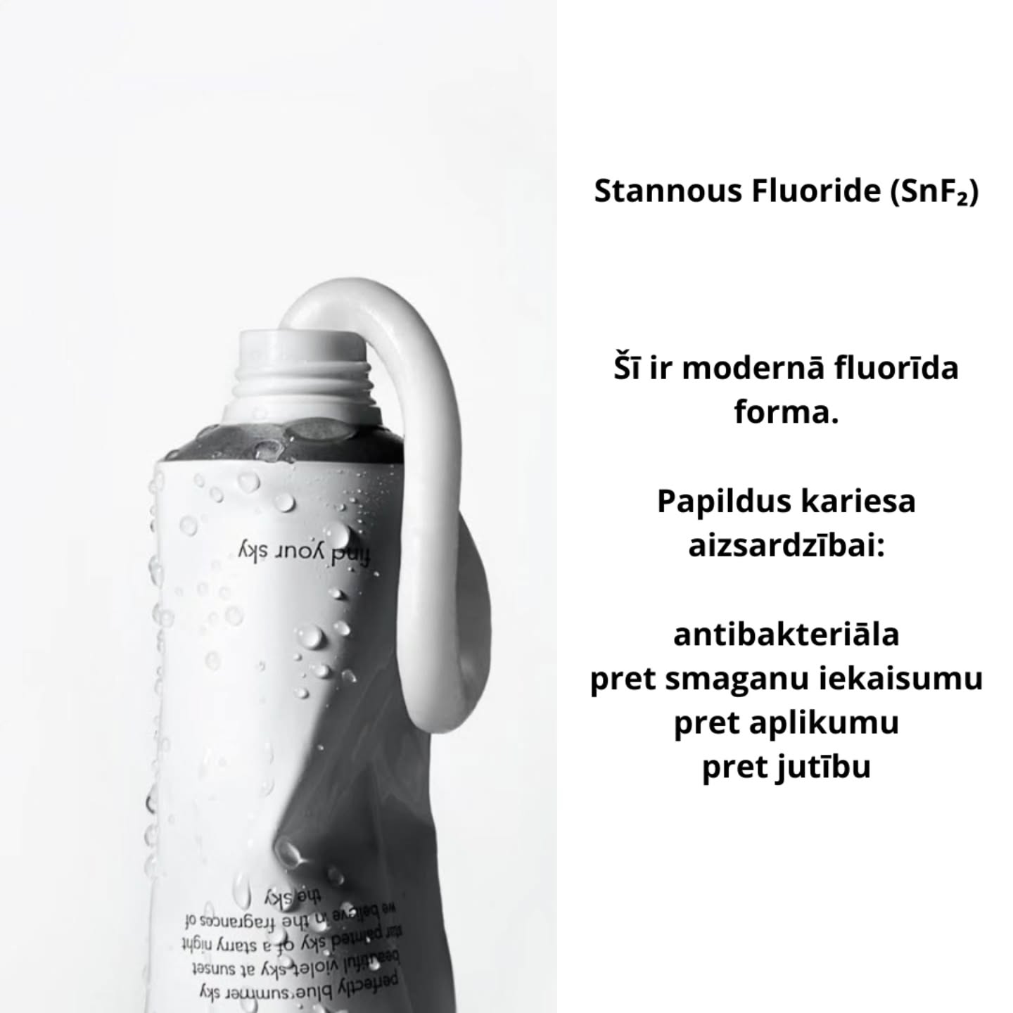 Tagad paskaties uz savu zobu pastu....